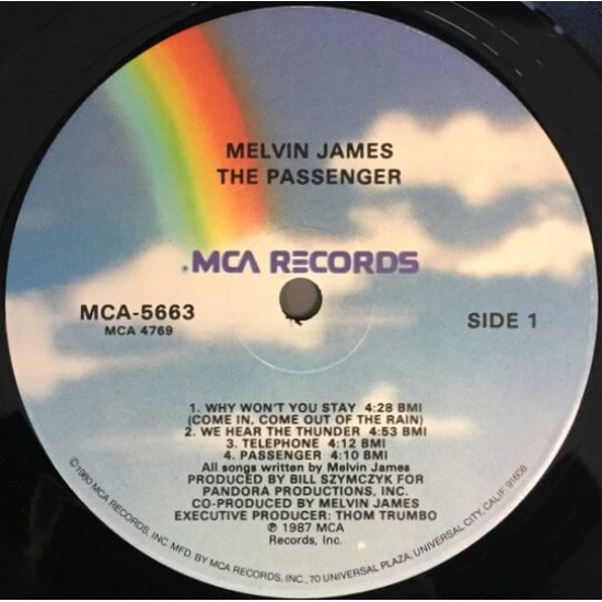 Melvin James - The Passenger