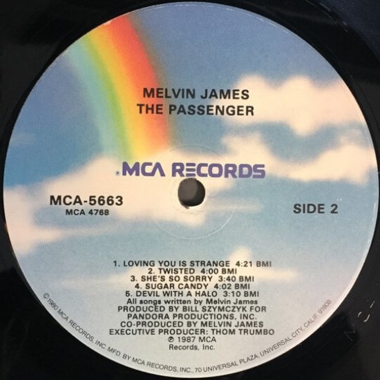 Melvin James - The Passenger