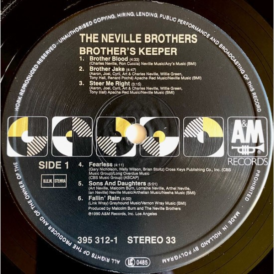 The Neville Brothers - Brothers Keeper