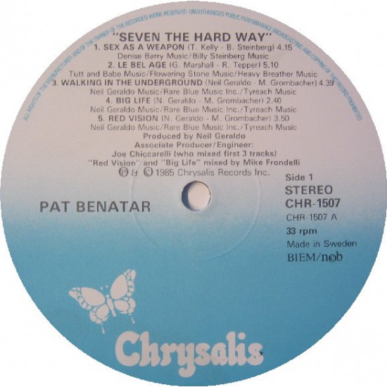 Pat Benatar - Seven The Hard Way