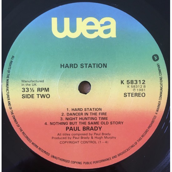 Paul Brady - Hard Station