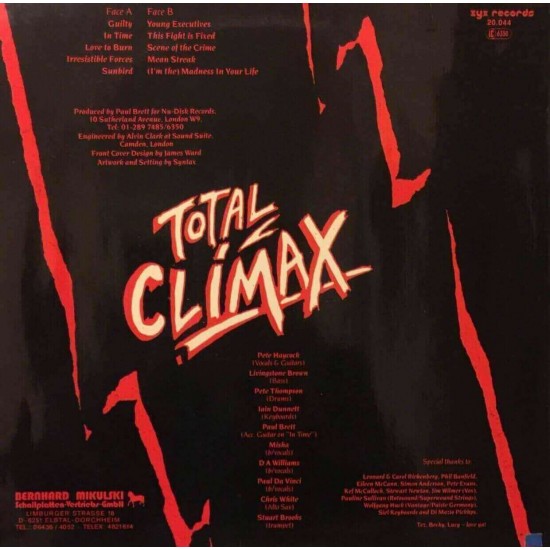 Pete Haycocks Climax - Total Climax