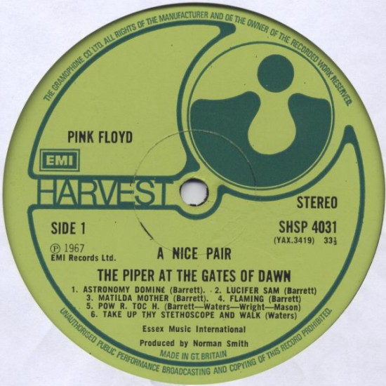 Pink Floyd - A Nice Pair