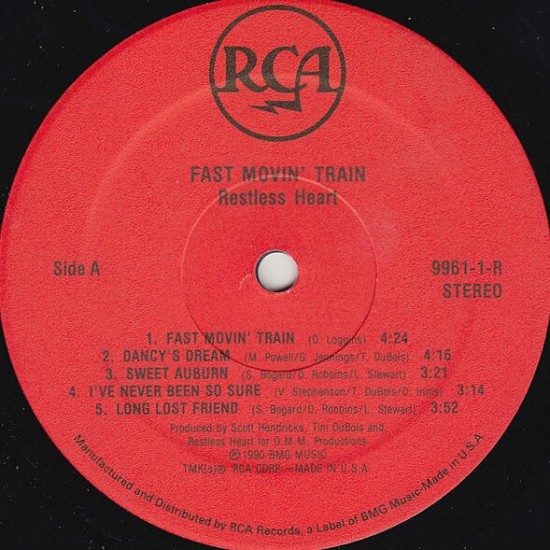 Restless Heart - Fast Movin Train