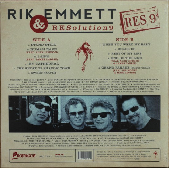 Rik Emmett And Resolution 9 - Res 9