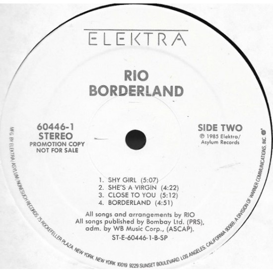 Rio - Borderland