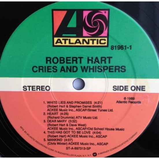 Robert Hart - Cries And Whispers