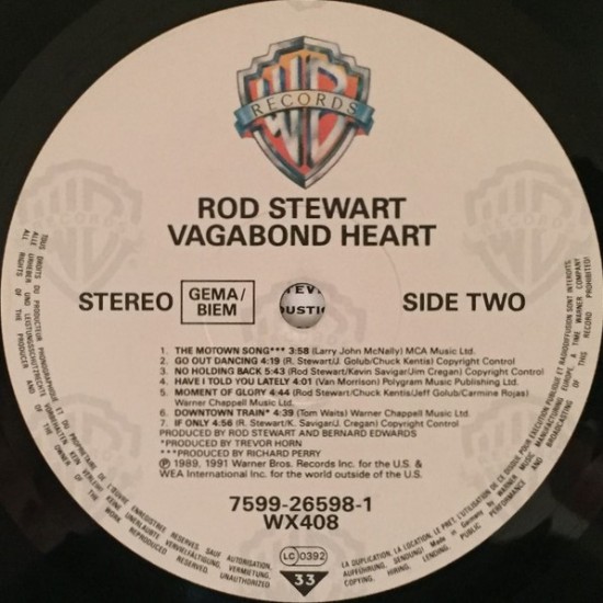 Rod Stewart - Vagabond Heart