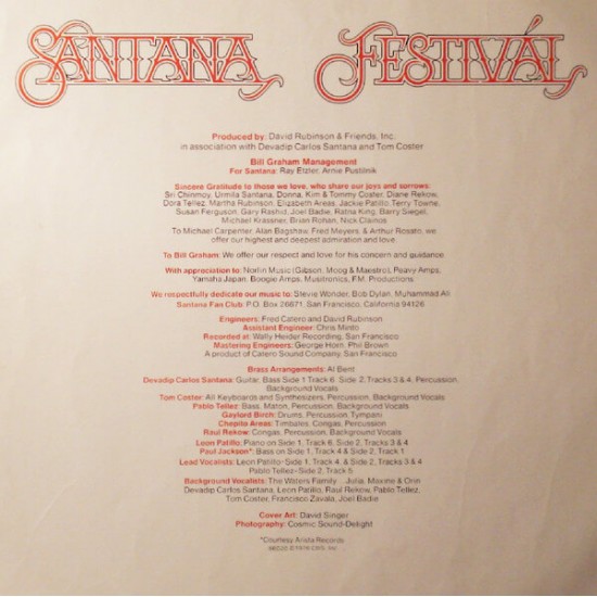 Santana - Festival