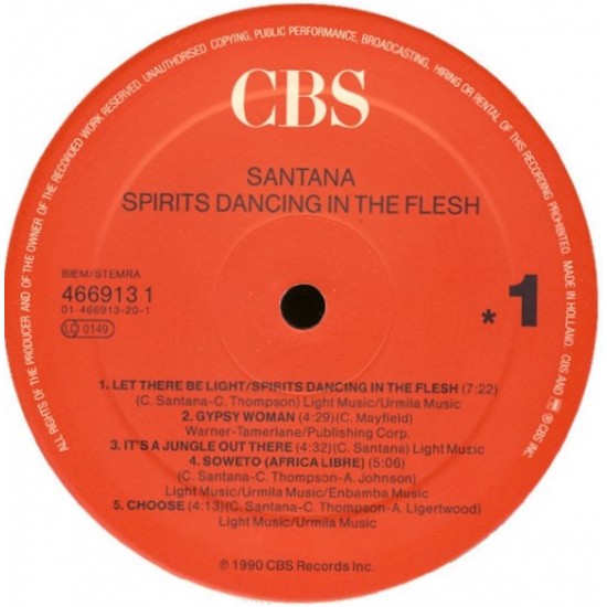 Santana - Spirits Dancing In The Flesh