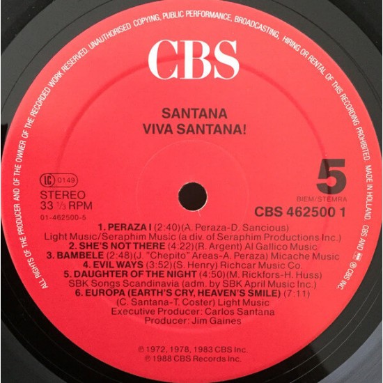 Santana - Viva Santana!