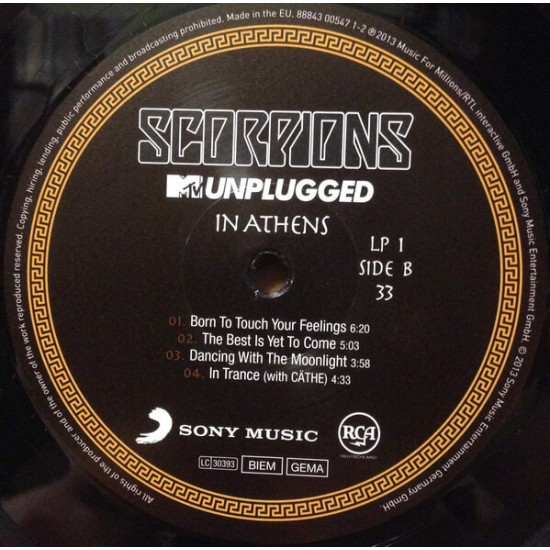 Scorpions - Mtv Unplugged In Athens