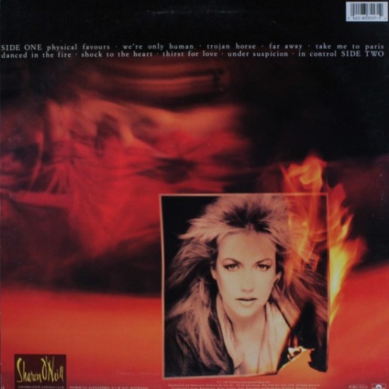 Sharon ONeill - Danced In The Fire