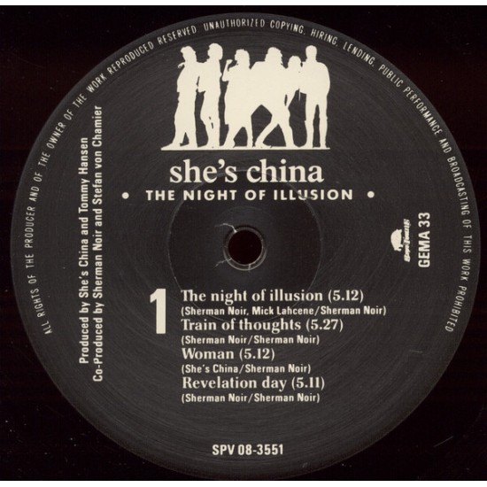 Shes China - The Night Of Illusion