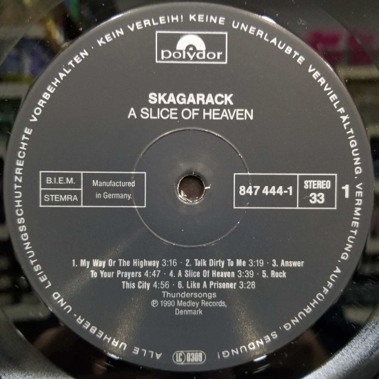 Skagarack - A Slice Of Heaven