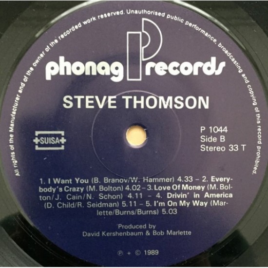 Steve Thomson - Steve Thomson