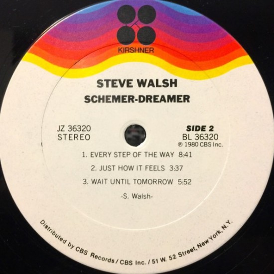 Steve Walsh - Schemer Dreamer