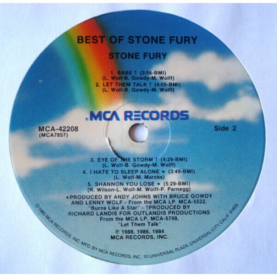 Stone Fury - The Best Of Stone Fury
