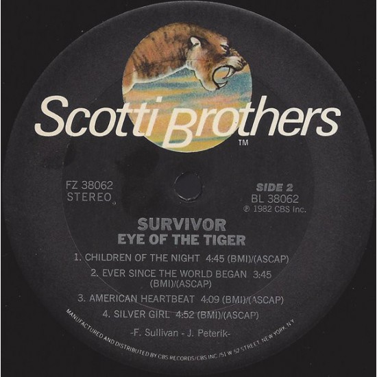 Survivor - Eye Of The Tiger