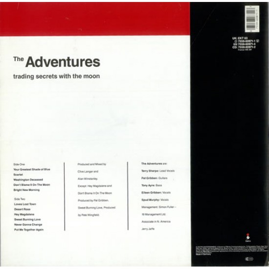 The Adventures - Trading Secrets With The Moon
