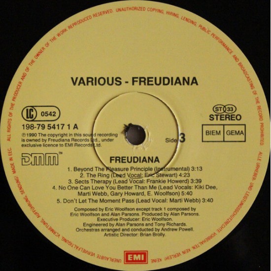 The Alan Parsons Project - Freudiana