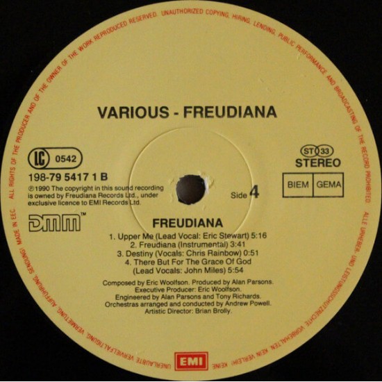 The Alan Parsons Project - Freudiana