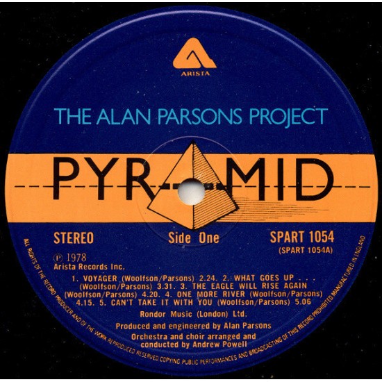 The Alan Parsons Project - Pyramid