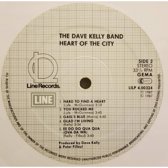 The Dave Kelly Band - Heart Of The City