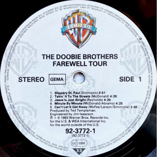 The Doobie Brothers - Farewell Tour