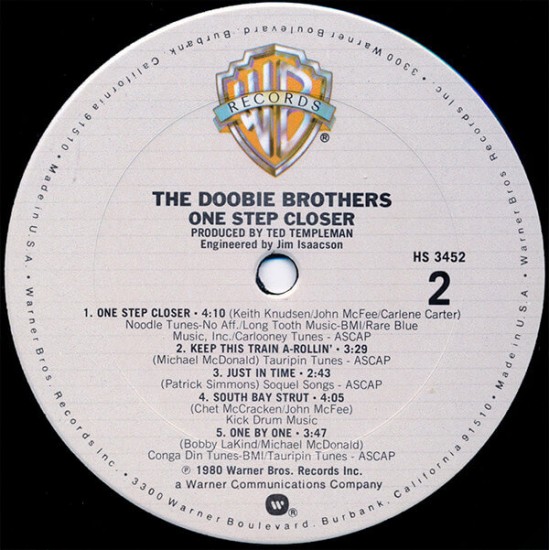 The Doobie Brothers - One Step Closer