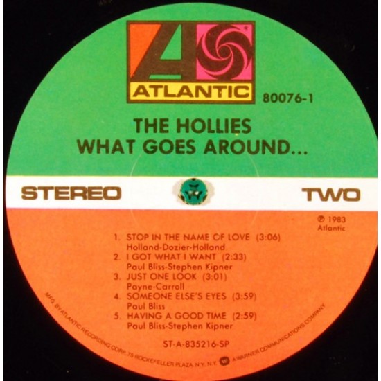 The Hollies - What Goes Around