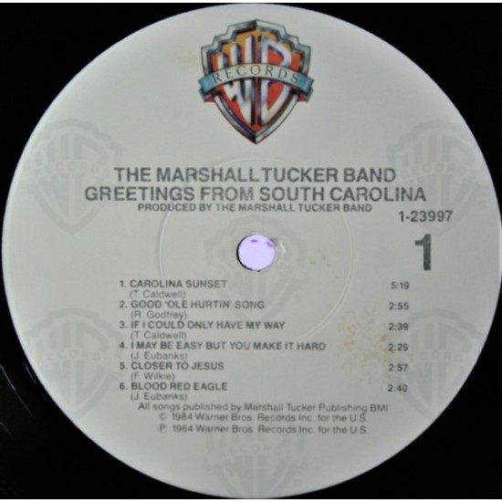 The Marshall Tucker Band - Greetings From South Carolina