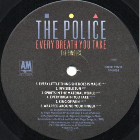 The Police - Every Breath You Take The Singles