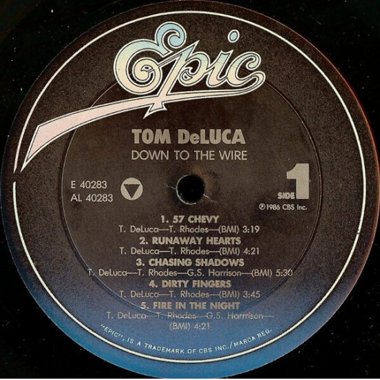 Tom DeLuca - Down To The Wire
