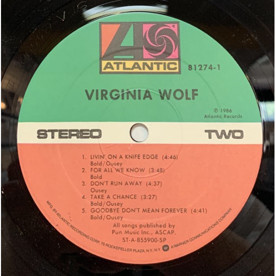 Virginia Wolf - Virginia Wolf