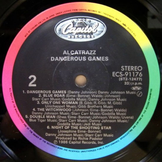 Alcatrazz - Dangerous Games