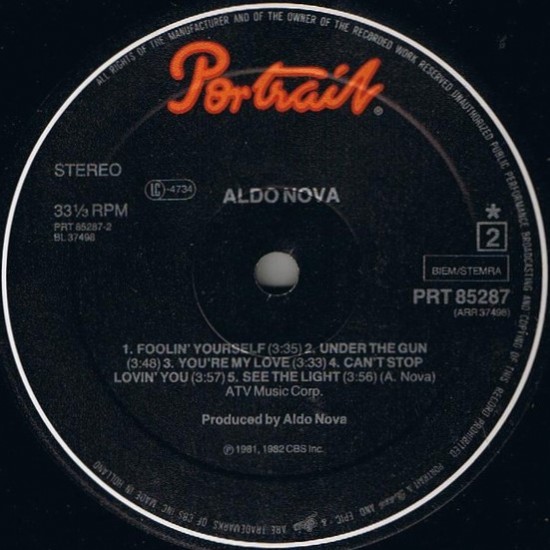 Aldo Nova - Aldo Nova