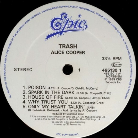 Alice Cooper - Trash