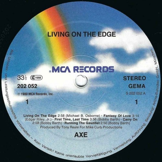 Axe - Living On The Edge