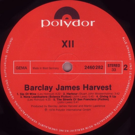 Barclay James Harvest - XII