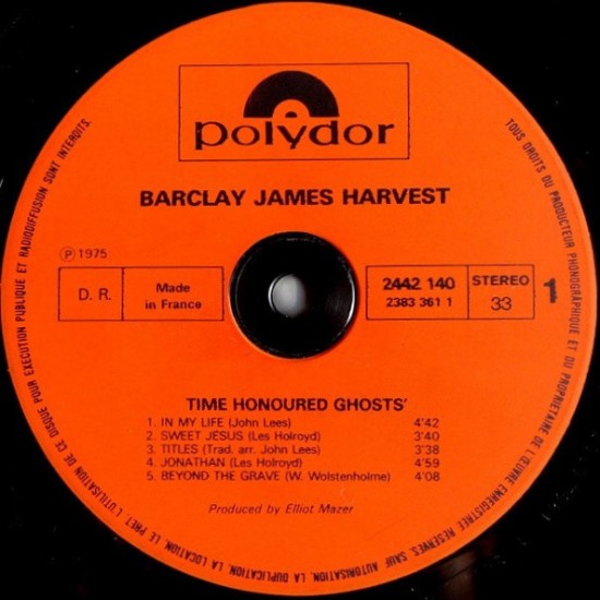 Barclay James Harvest - Time Honoured Ghosts