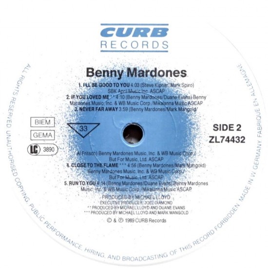 Benny Mardones - Benny Mardones