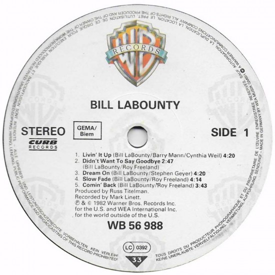 Bill LaBounty - Bill LaBounty