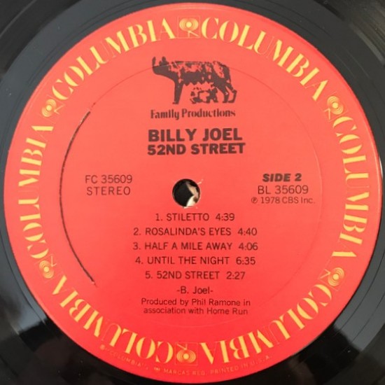 Billy Joel - 52 nd Street