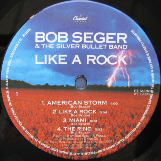 Bob Seger & Silver Bullet Band - Like A Rock