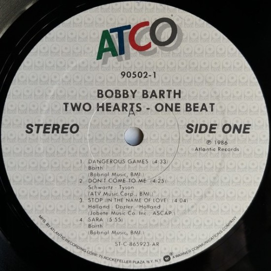 Bobby Barth - Two Hearts - One Beat