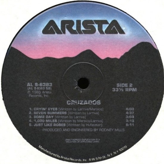 Cruzados - Cruzados 1985