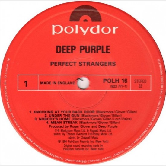 Deep Purple - Perfect Strangers