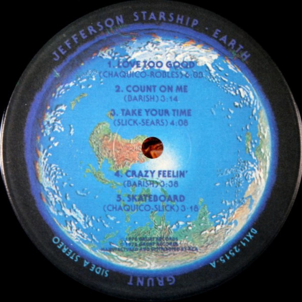 Jefferson Starship - Earth - 1978 I Plak Sesi