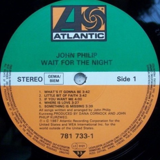 John Philip - Waiting For The Night